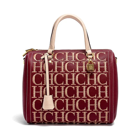 Women's Shoulder Bag Vintage Fashion Embroidered Letter Design Handbag Tote Bags