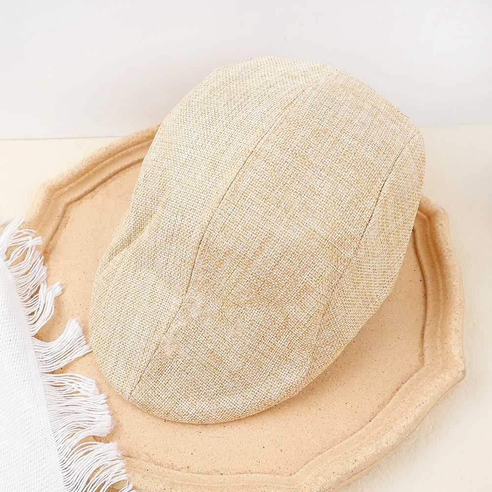 Men Berets Spring Autumn Winter British Style  Beret Hat Retro England Hats