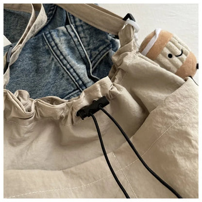 Large Capacity Versatile Shoulder Bag for Women's Summer Popular Lightweight Crossbody Bag Minimalist Tote Handbag