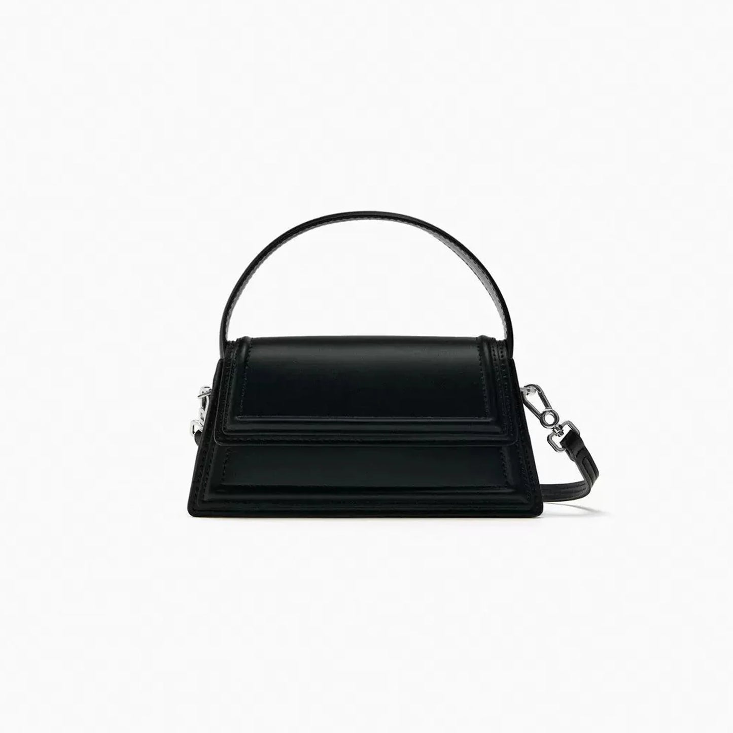 2024 summer new brown Mini City crossbody bag Black casual fashion hand bill shoulder bag
