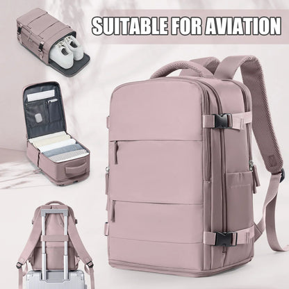 Travel Backpack for Women Men, Ryanair Backpack 40x20x25 Cabin Airplane Luggage EasyJet 45x36x20 Backpack Business Laptop Bag