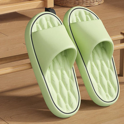 Fashion Summer Cartoon Home Shoes Non-slip Soft Slides Lithe Comfort Sandals Men Women Couple Slippers Trendy Slippers