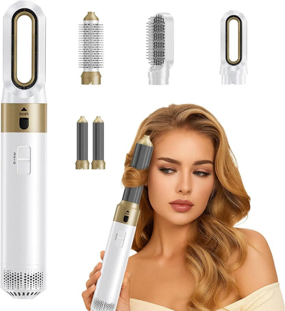 Multi-Functional 5-In-1 Curling And Straightening Comb Hair Accessories Styling Tools And Equipment Hair Dryer For Dyso Gift