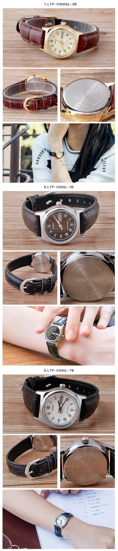 watch women watches top brand luxury set Waterproof Quartz watch women ladies Gifts Clock  watch reloj mujer LTP-V006