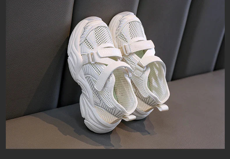 2025 Fashion Children's Sandals for Girls and Boys Soft Soles Anti slip Mesh Breathable Kids Sports Running Shoes