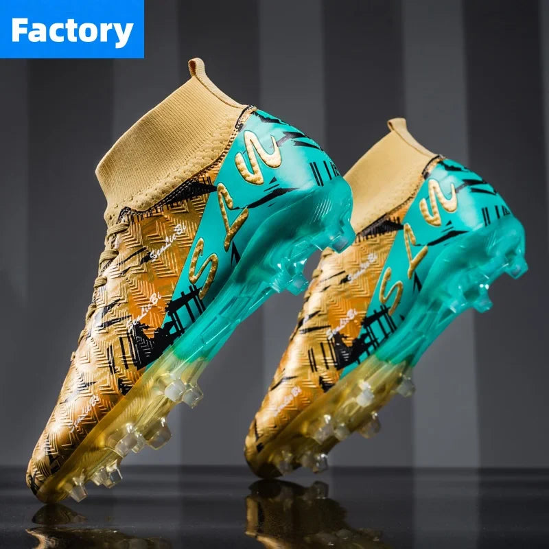Professional Football Boots Men Soccer Shoes Society Football Cleats FG Lightweight Training Soccer Sneakers Outdoor Sports Shoe