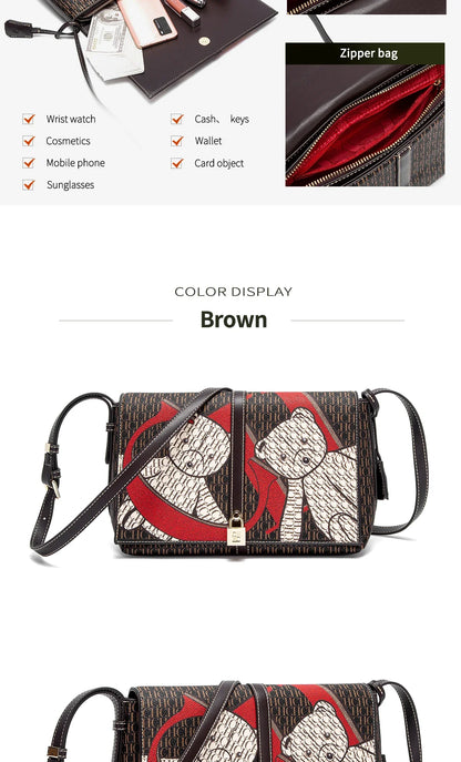 Retro Design Women's New Shoulder Bag Fashionable and Diverse Business Commuter Large Capacity New Shoulder Bag