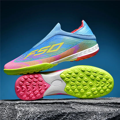 New Men Football Boots Outdoor High-top Soccer Shoes Cleats Hot-selling Grass Match Indoor Sneakers Non-Slip High-quality