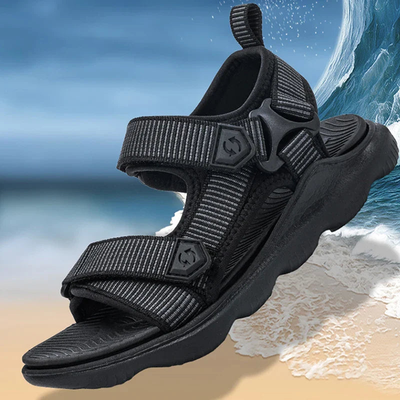 Boys Sports Sandals Soft Rubber Sole Non Slip Lightweight Breathable Kids Summer Outdoor Beach Running Casual Shoes 30-38