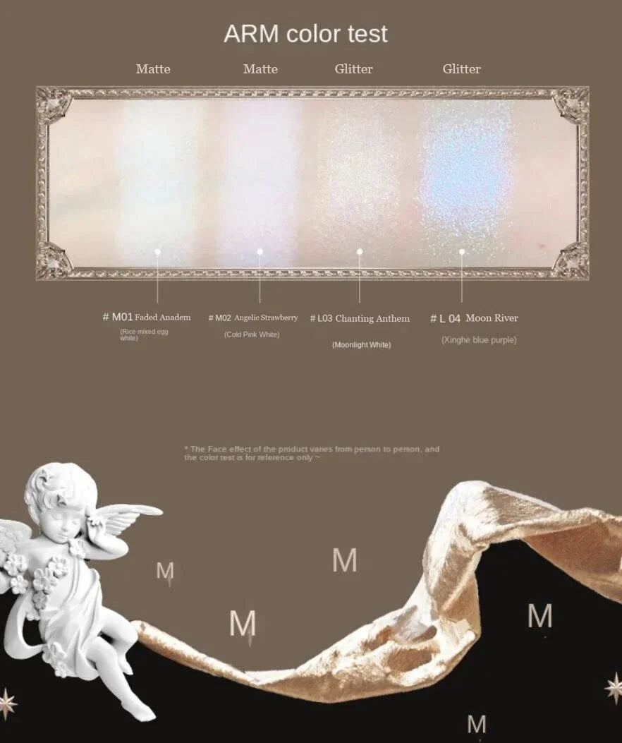 Little Angel Collection Makeup Gift Box Eyeshadow Blush Cream Matte Lipstick Full Kit All