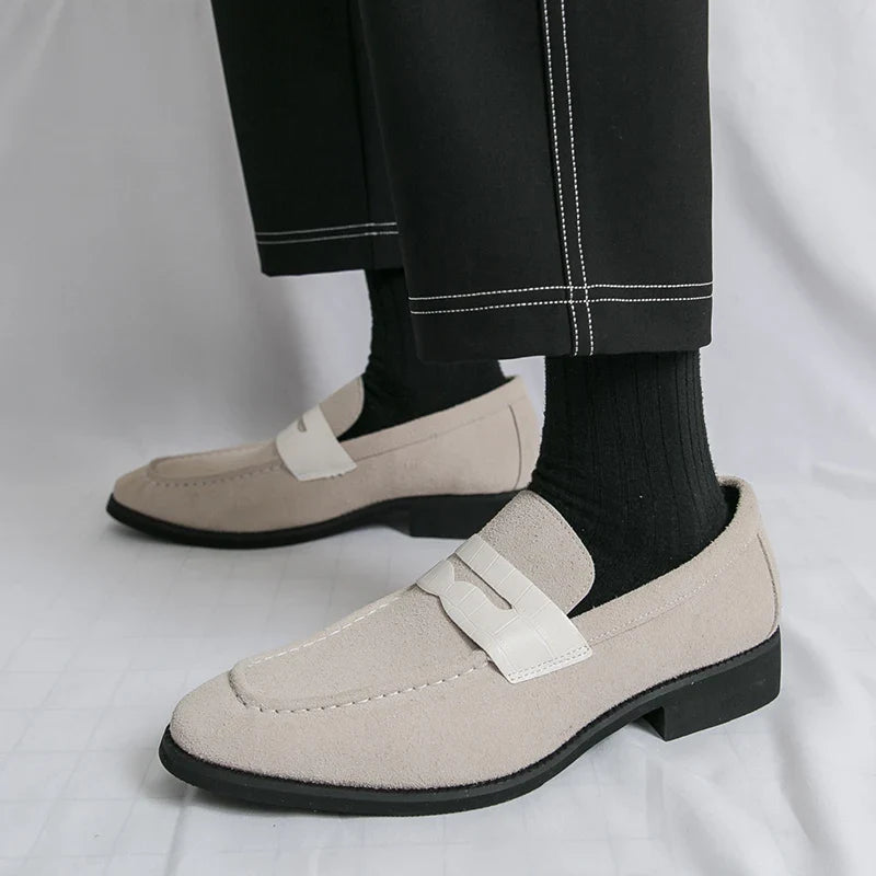 Hot Selling Business Leather Shoes Trendy and Versatile Breathable and Casual Shoes Comfortable and Long-lasting Work Shoes