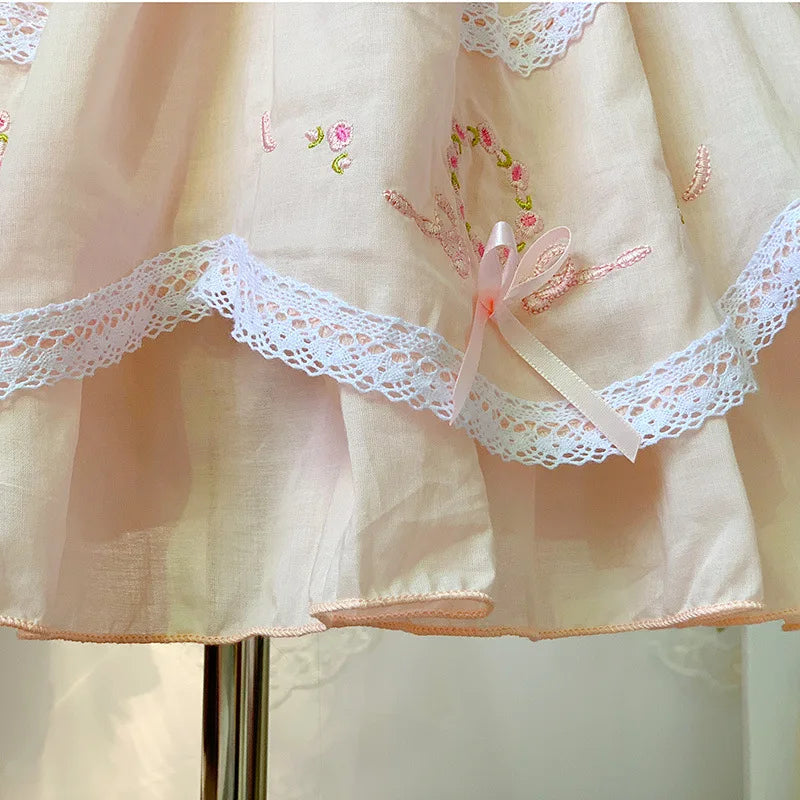 Children's Clothing, Children's Dresses, Summer Clothes, New Girls' Stylish Mesh Dresses, Baby Girls' Princesses