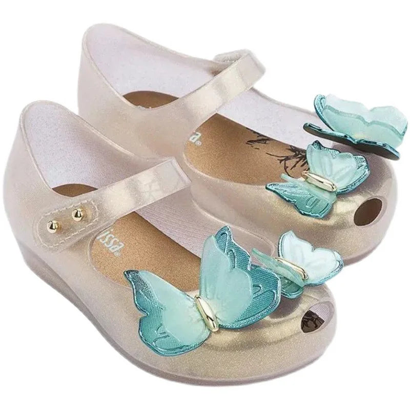 New Mini Melissa Children's Sandals Pineapple Fruit Sandals Strawberry Jelly Girl Baby Avocado Sandals Toddler Melissa Shoes