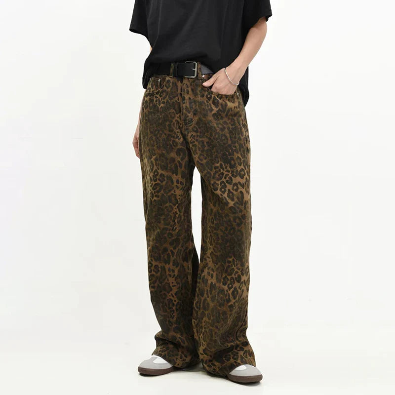 Female Oversize Wide Leg Trousers Street Wear