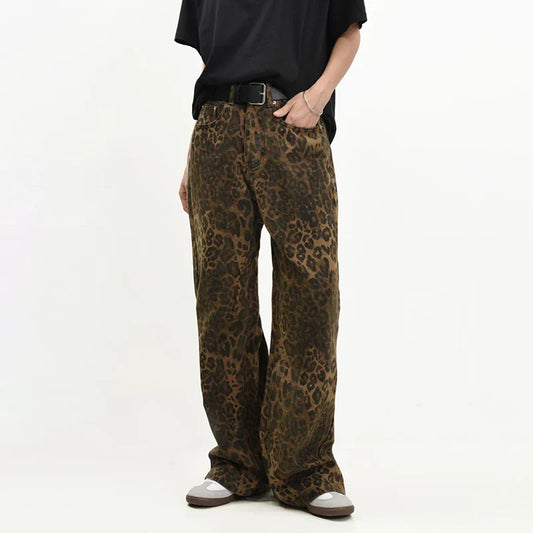 Female Oversize Wide Leg Trousers Street Wear