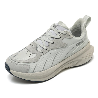 Winter Training Running Shoes for Men Sport Shoes Leather Warm Wear-resistant Female Jogging Shoes Walking Sneakers