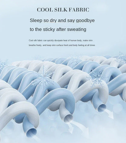 High Quality Cooling Blankets Smooth Air Condition Comforter Lightweight Summer Quilt with Double Side Cold  Cooling Fabric