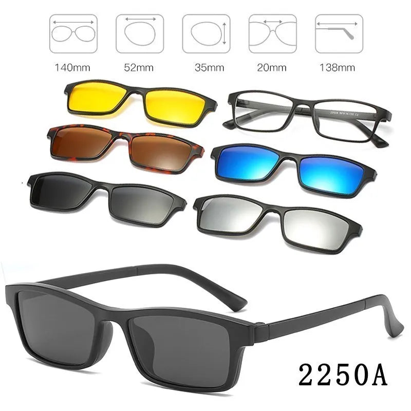 Sunglasses Clip Magnet Clip on Sunglasses  Clip on Sun Glasses Frame