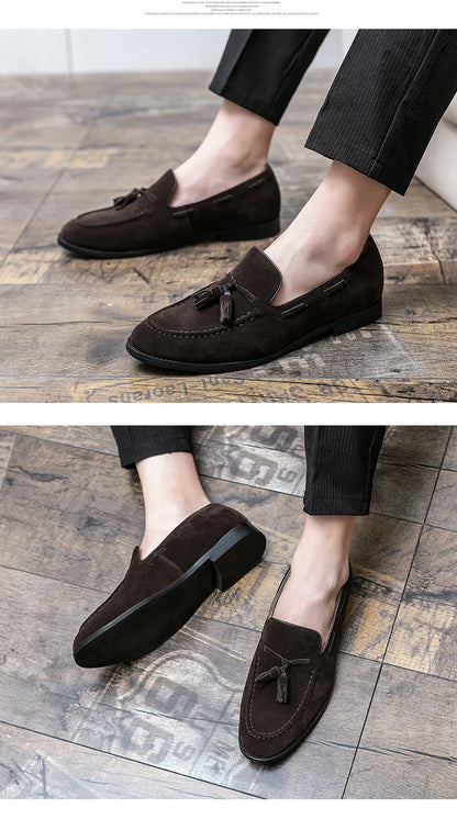Casual Business Shoes Men Classic Social Office Loafers Men Large Size 48 Trend Casual Flat Party Loafers Male