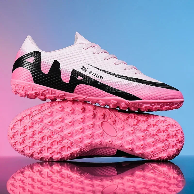New Men Soccer Shoes FG/TF Hot-selling Boy High-quality Ultralight Cleats Non-Slip Football Boots Match Sneakers Futsal Indoor