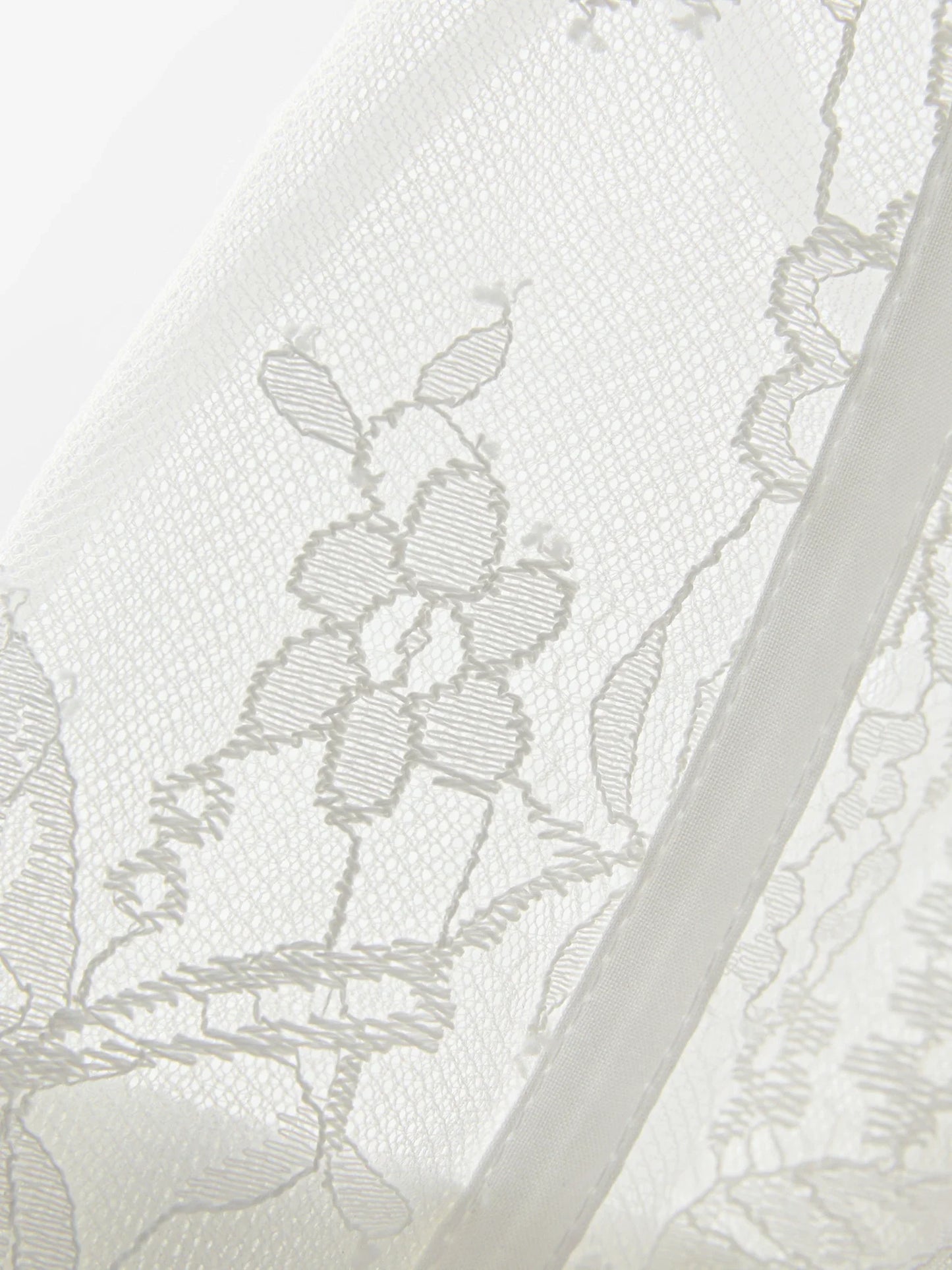 FSLE 【Série Premium】Camiseta Feminina Elegante com Renda e Cropped na Cintura Blusa Chique Chegada Nova de Verão 2025 25FE12023