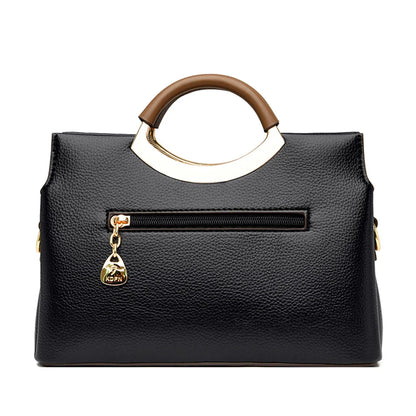 Luxury Designer Crossbody Bag for Women 2024 Brand 3 Layers Handbag Purse Female Genuine High Quality Leather Shoulder Totes Sac