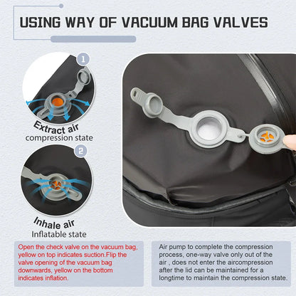 Men Vacuum Compression Backpack 15.6in Laptop Backpack Expand Hiking Vacuum Travel Backpack, Ryanair Backpack 40x30x20 Cabin Bag