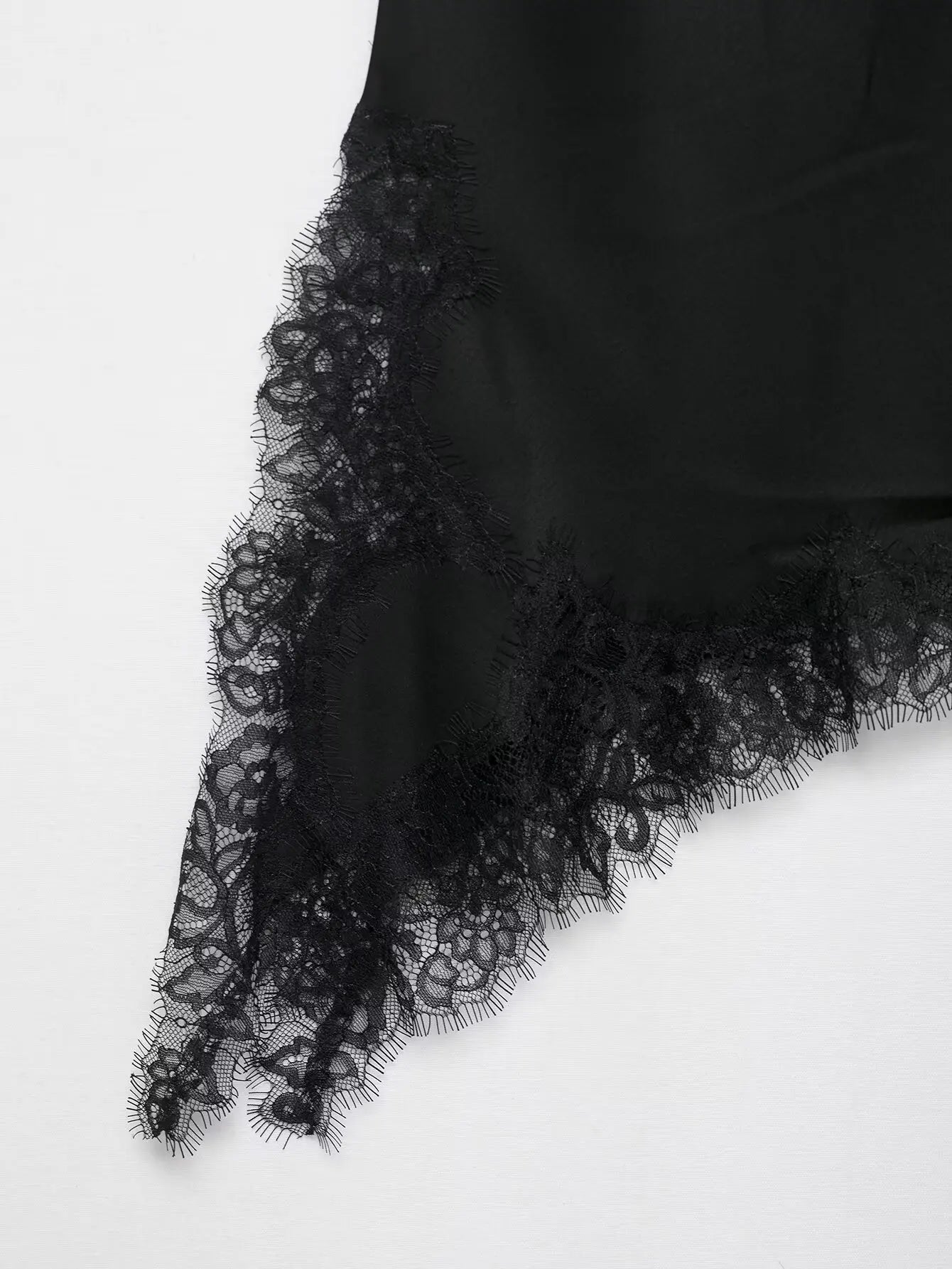 2026 Spring Women Backless Sexy Lace Splicing Halter Neck Top Summer Female Off Shoulder Asymmetrical Satin Camisole