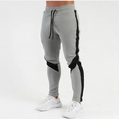 2025 New Mens Joggers Casual Pants Fitness Men Sportswear Tracksuit Bottoms Skinny Sweatpants Trousers Black Gyms Jogger Track P