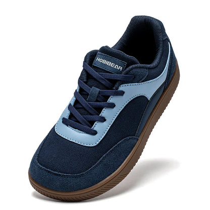 Unisex Wide Toe Sneakers Women Men Minimalist Non Slip Shoes Lace Up Mesh Casual Sneaker