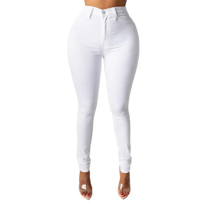 High Waist Women's Skinny Fit Denim Jeans