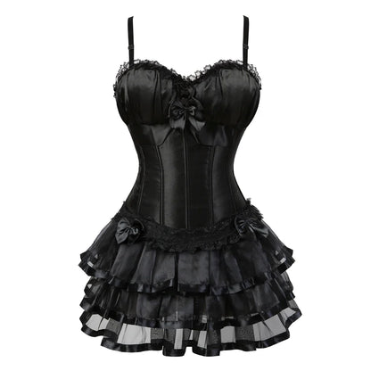 Women Corset Top With Straps Bustier Pink Lace Corset Overbust Tank Tops Thin Straps Sexy Green Corset for Women