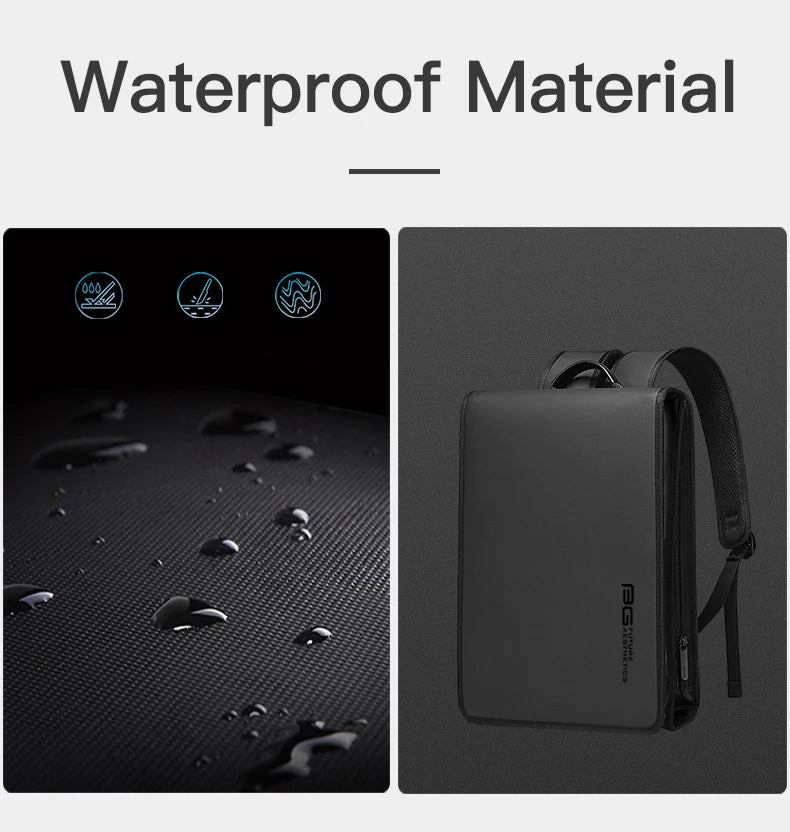 New Design Men Backpack Waterproof Fits for 14.1 inch Laptop Bag Teenager Travel Bag School Bag City Business Backpack Man