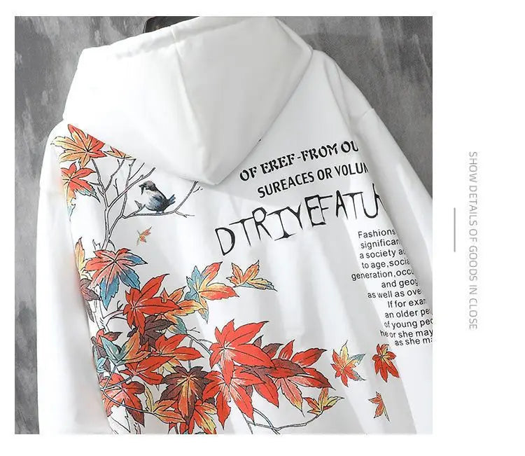 Moletons Pretos com Estampa de Anime Essenciais com Capuz Feminino Estética Coreana Moda Fofa Moletons com Capuz Streetwear para Mulheres