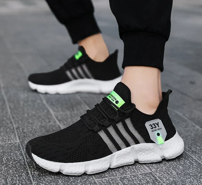High Quality Summer Men Shoes Comfortable Sneakers Breathable Running Shoes for Men Mesh Tennis Sport Shoes