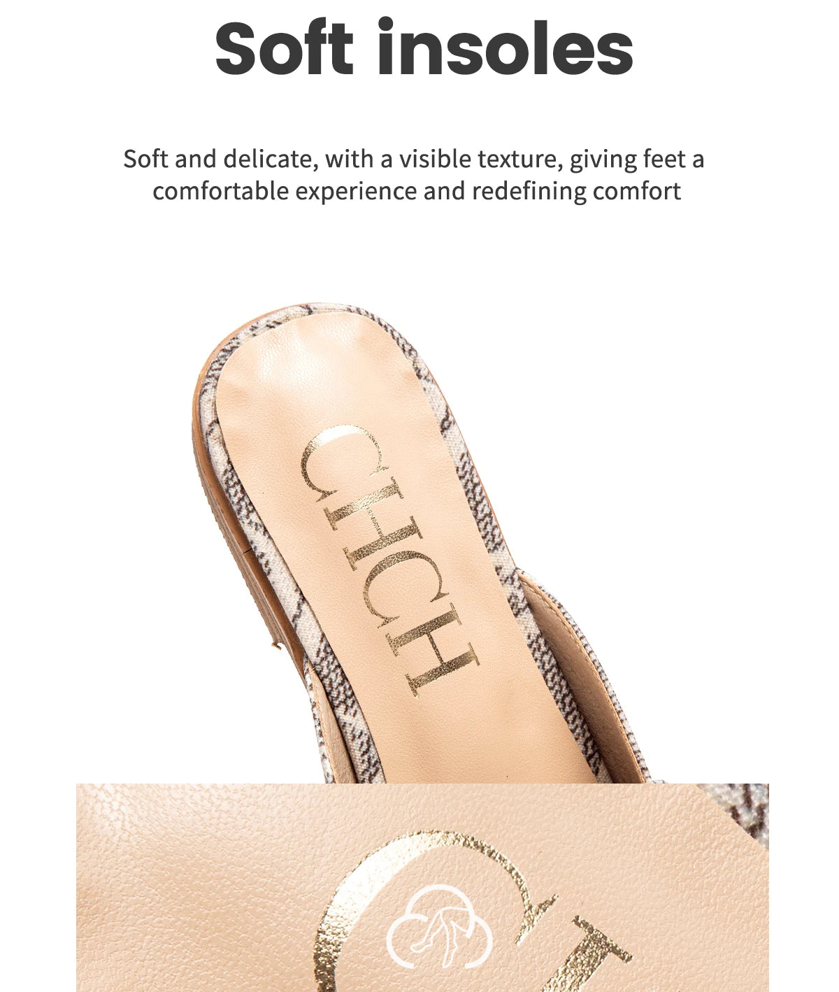 Women's Sandals Non Toe Outdoor Slippers Beach Shoes Luxury Summer New 2024 Slippers Women's Low Heel Shoes