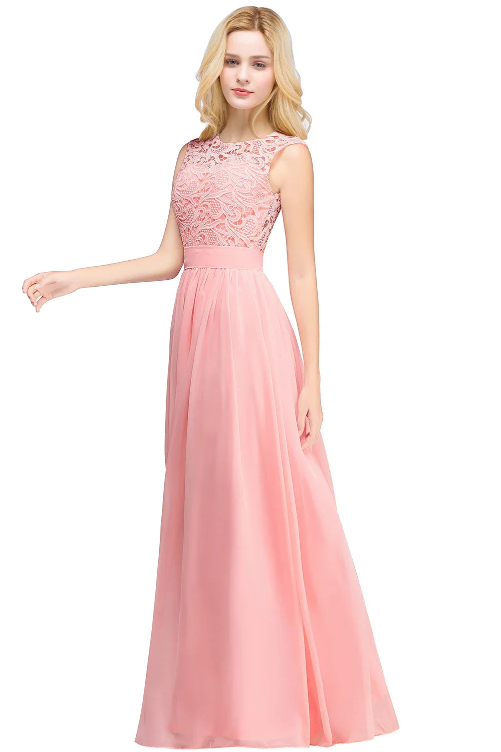 Mint Green Bridesmaid Dresses for Women Long Wedding Party Guest Evening Prom Gowns Formal Occasion A Line Chiffon Vestidos