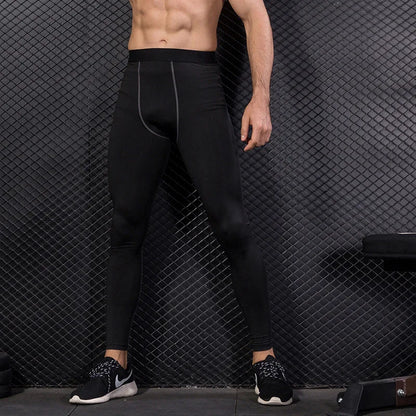 Men's Tight Training Pants PRO Sports Fitness Running Pants Quick Dry Trousers Running Basketball Sports Workout Leggings