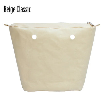 New Waterproof Inner Bag Organizer Insert Zipper Pocket for Classic Mini Obag Canvas Material for O Bag