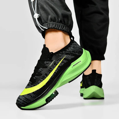 Men Running Shoes Breathable Race Cushioning Outdoor Jogging Sneakers Trainer Luxury shoes Couple Non-Slip Mesh Off-road Shoes