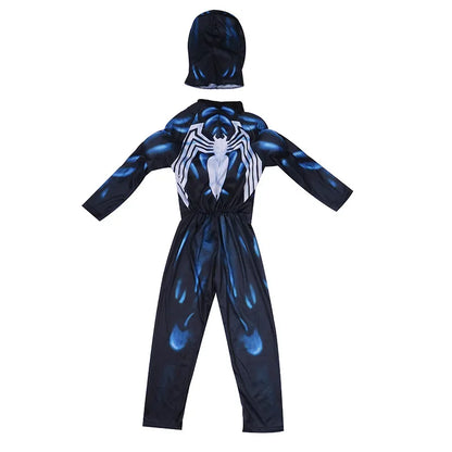 Venom Muscle Costume Cosplay Superhero Kids Suit Disguise Carnival Party Clothing