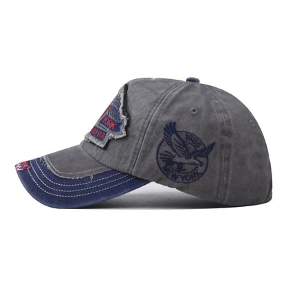 Baseball Cap Men's Fashion Embroidered Pentagram Letter Caps Men Casual Cotton Designer Hip Hop Hat Snapback