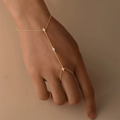 Marquise Cut Moissanite Bracelets for Women S925 Silver Lab diamonds Bracelets fashion Ring Chain Fine Jewelry Wholesale