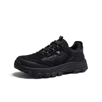 Hiking Shoes for Men Waterproof Outdoor Low-top Hiking Boots Leather Men's Trekking Shoes Walking Male Sneakers New
