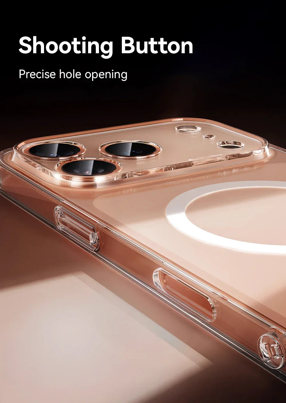 Magnetic Case For iPhone 17 Pro Max Case Anti Yellow Transparent Cover For iPhone 17 Pro Max Wireless Charger Thin Cover