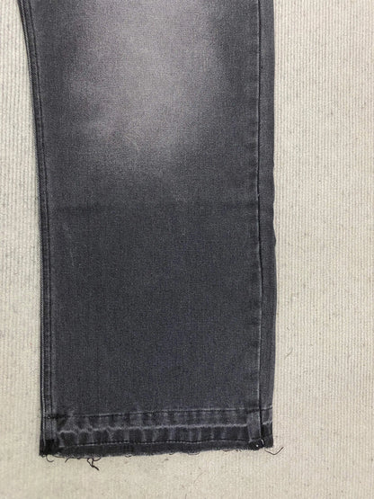 Calça jeans unissex estilo casual de rua, estilo ins, corte reto, lavagem envelhecida retrô, usada, novidade primavera 2026, street style americano.