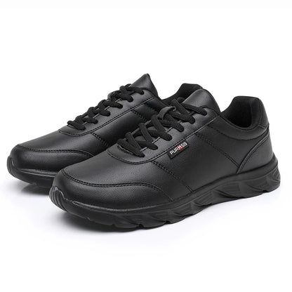 Tênis Masculino Esportivo Macio Sapatos de Corrida Novos Sapatos Casuais para Homens Preto Sólido Branco Calçados para Caminhada Fitness Tênis Masculino para Corrida