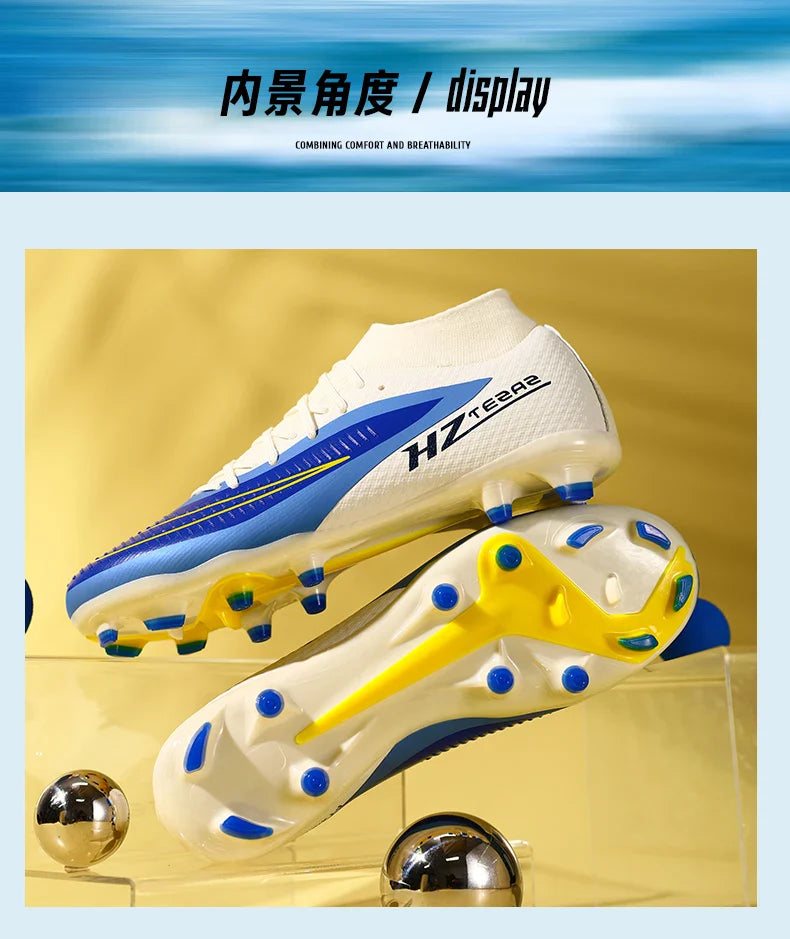 Men Football Boots New Society Indoor Cleats Professional Tenis Resistant Breathable Match Training Male Football Shoes Sneakers
