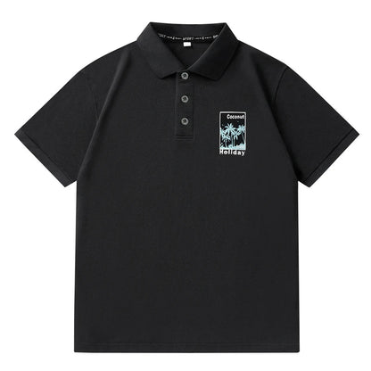 Fashion Men's Summer T-shirt Plus Size Tops 7XL 6XL 5XL Lapel Short sleeves Polo Shirt Half Sleeve Tees Male Clothing 110-180KG