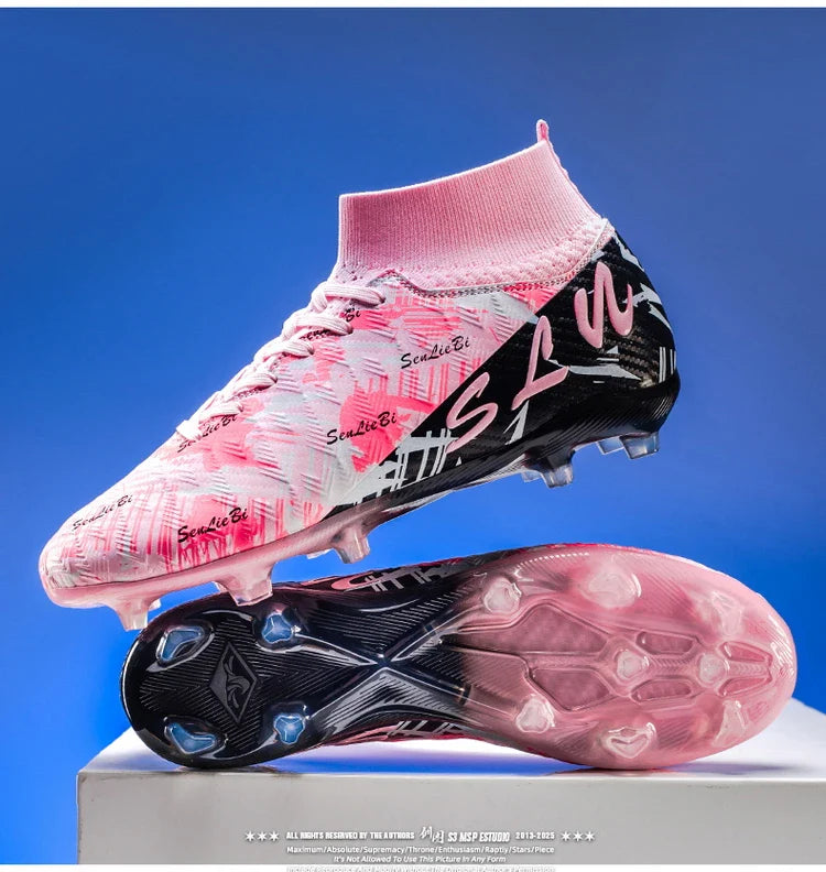 Professional Football Boots Men Soccer Shoes Society Football Cleats FG Ultralight Training Soccer Sneakers Outdoor Sports Shoe